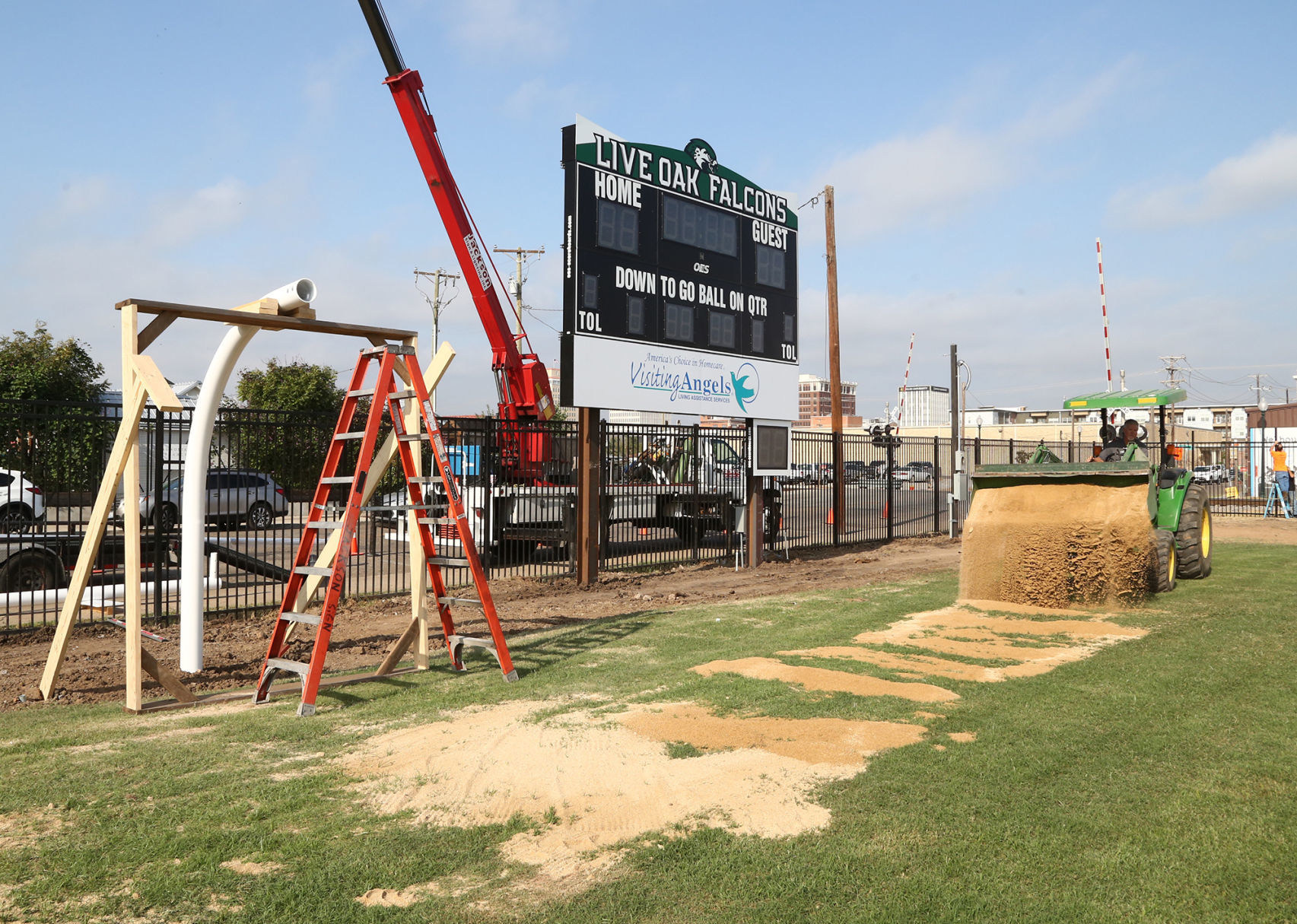 Live Oak new football field